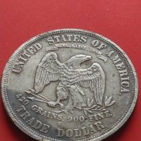 РЕПЛИКА КОПИЕ на Американския сребърен долар 1875г. УНИКАТ за КОЛЕКЦИОНЕРИ 41471, снимка 4 - Нумизматика и бонистика - 43193449