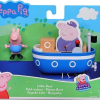 Оригинална фигурка Peppa Pig с малка лодка / Hasbro, снимка 3 - Фигурки - 43179952