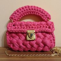 Дамски  плетени чанти, снимка 5 - Чанти - 41615134