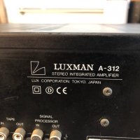 Luxman A-312, снимка 12 - Ресийвъри, усилватели, смесителни пултове - 37128632