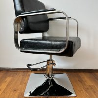 Фризьорски стол с хидравлика и стойка за крака, снимка 9 - Фризьорски столове - 43360940