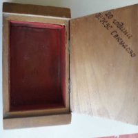 Стара дървена кутия , снимка 3 - Други ценни предмети - 28909491