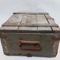 Стар военен сандък, от патрони(12.6), снимка 9 - Антикварни и старинни предмети - 43806330