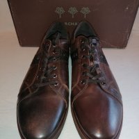  Спортно -елегантни мъжки обувки от естествена кожа ORCHARD №45 , снимка 3 - Спортно елегантни обувки - 28925299