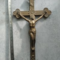 стар кръст,разпятие, снимка 2 - Антикварни и старинни предмети - 38973952