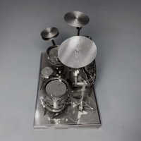 Метален пъзел барабани-музикални ударни инструменти 3D - Направи си сам, снимка 6 - Пъзели - 40798418