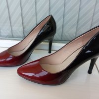 Дамски обувки омбре № 37, снимка 2 - Дамски обувки на ток - 40618444