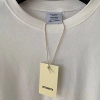 Тениска vetements oversize , снимка 2 - Тениски - 35148262