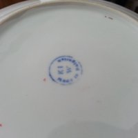 Стар български порцелан чинии, снимка 6 - Антикварни и старинни предмети - 33205723