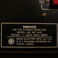 NIKKO NR-1415, снимка 6 - Ресийвъри, усилватели, смесителни пултове - 35323226