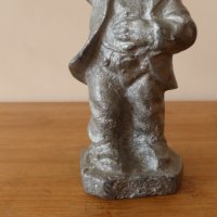 Метална алуминиева фигура статуетка 1970 г, снимка 8 - Статуетки - 43576479