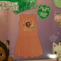 р-р98-104см Gabby's Dollhouse рокля, снимка 4 - Детски рокли и поли - 42955387
