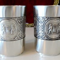 Чаша,халба от калай в чест на Миньорите. , снимка 14 - Антикварни и старинни предмети - 39967991