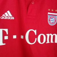 Bayern Munich Adidas оригинална тениска фланелка Байерн Мюнхен 2005/2006, снимка 3 - Тениски - 37303314