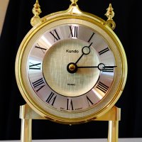 Kundo настолен часовник,West Germany. , снимка 5 - Антикварни и старинни предмети - 33145945