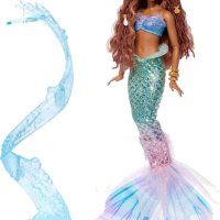Колекционерска реалистична кукла Ариел Дисни 2023 / Disney mermaid Ariel , снимка 2 - Кукли - 44095065