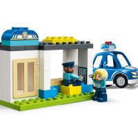 LEGO® DUPLO® Town 10959 - Полицейски участък и хеликоптер, снимка 7 - Конструктори - 40588030