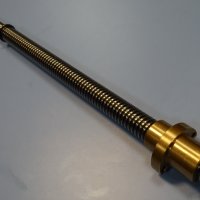 винт с гайка за фреза Deckel FP1 за ос Z screw with nut Z Deckel FP1, снимка 10 - Резервни части за машини - 38645855