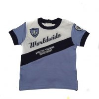 Бебешки спортен екип GEOX, син, 100% памук, снимка 2 - Комплекти за бебе - 28605395
