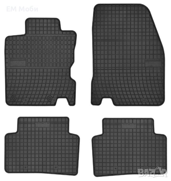 Комплект 4бр. Гумени стелки Frogum за Renault Kadjar 2015+, снимка 1