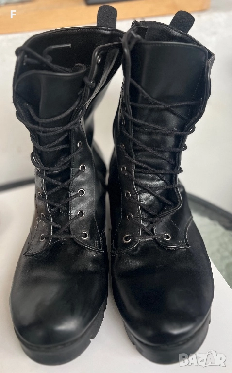 Дамски боти кожа, снимка 1