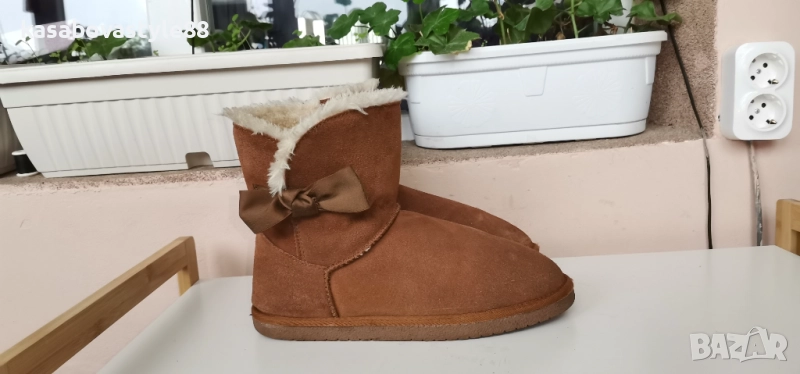 Дамски ботуши No Surrender 41н.Естествен велур , снимка 1