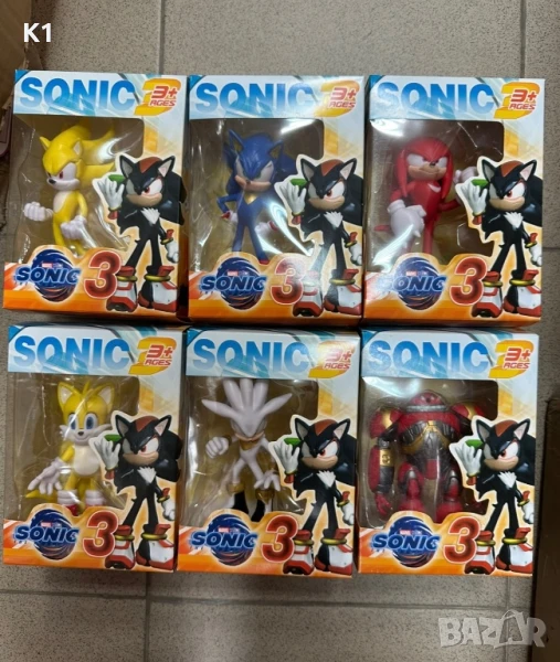 Фигурки Соник 3, фигурка Sonic 3, снимка 1