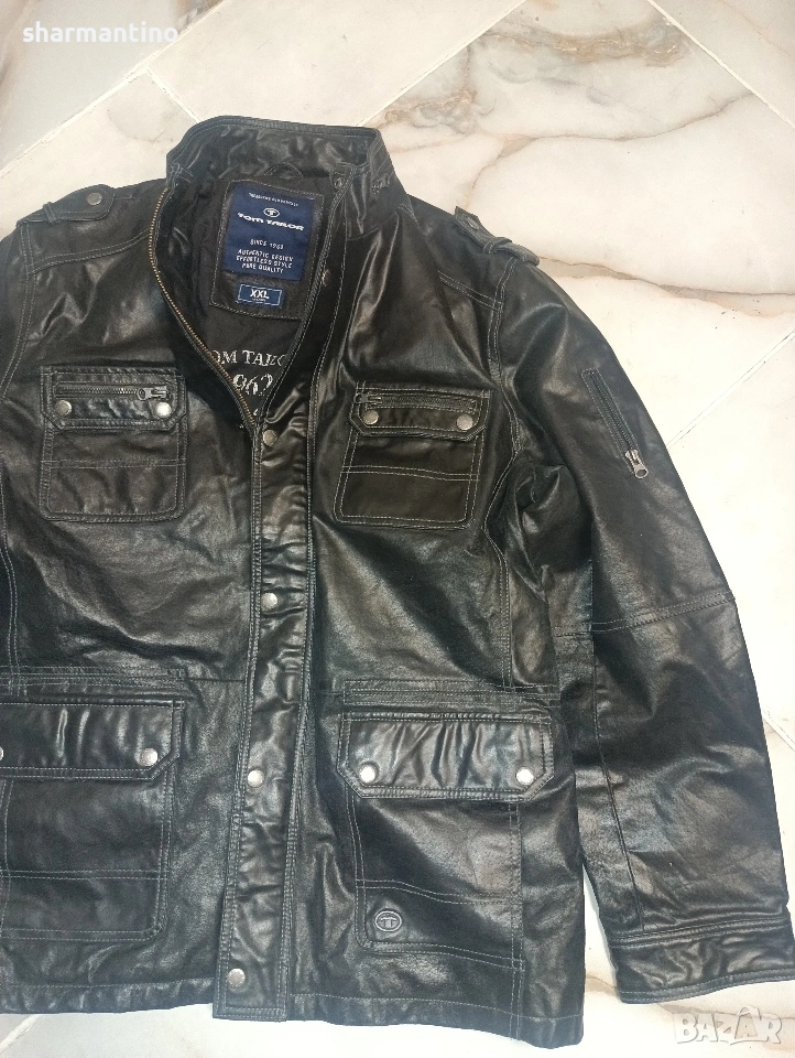 Tom Tailor XL кожено яке уникат - 79 лв, снимка 1