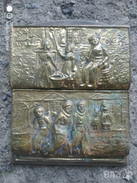 викториянска поставка за писма, снимка 1