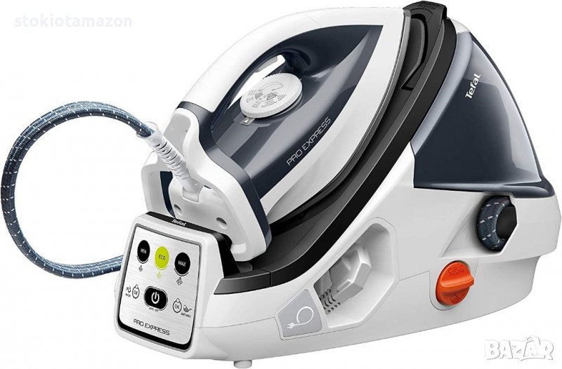 Парогенератор Tefal GV8711E0, 2600W, 6 bar, Функция вертикална пара, Плоча Durilium AirGlide, снимка 1
