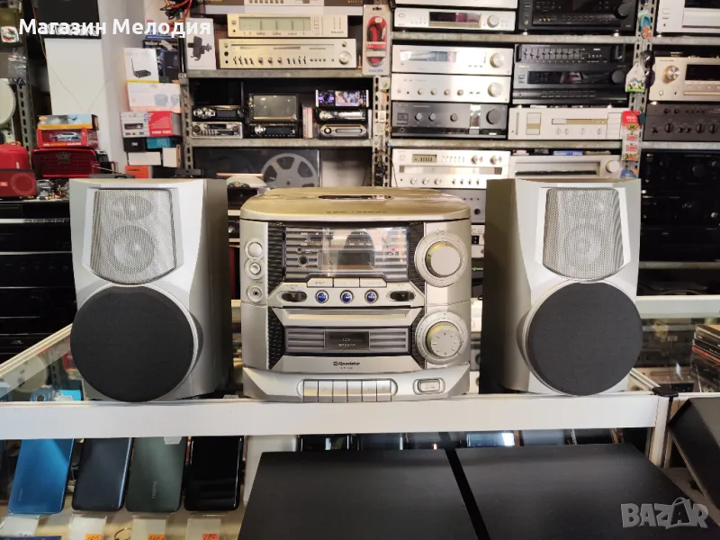 🎶Аудиосисема Roadstar HIF-9903 с две колони. Системата работи само на радио., снимка 1