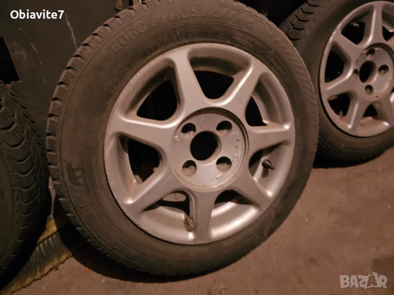 Продавам комплект от 4 лети джанти за кола 13', снимка 1