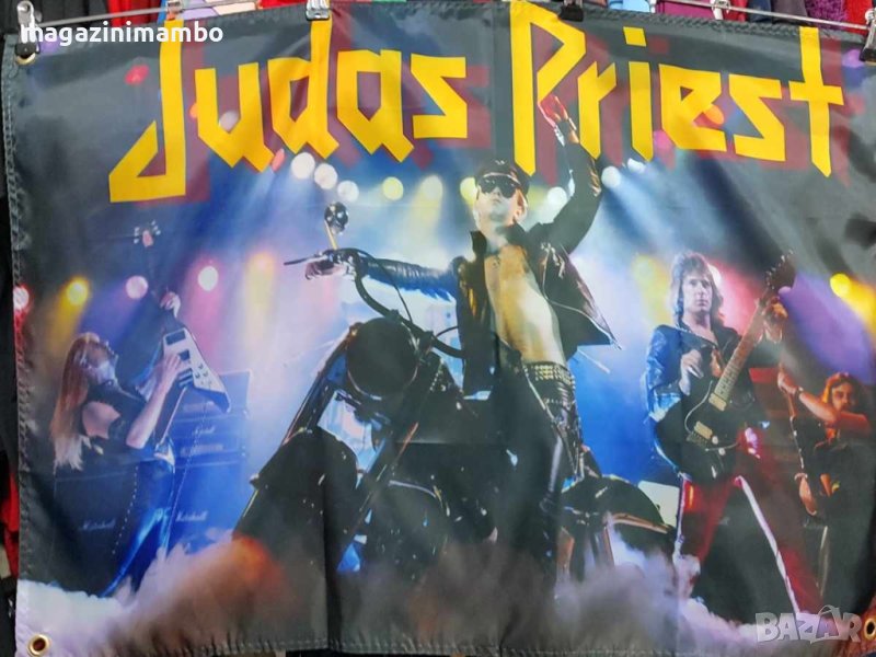 Judas Priest- знамe и интериорни транспаранти, снимка 1