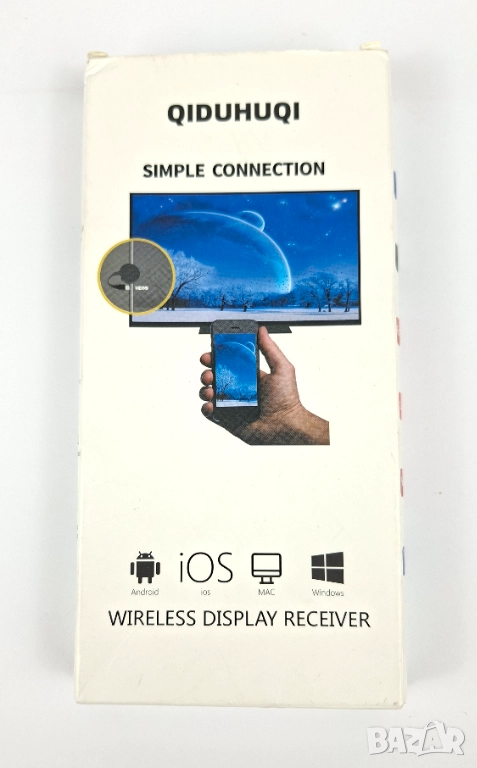 Нов Безжичен HDMI адаптер за екран (Wireless Display Receiver) - Full HD, QIDUHUQI, снимка 1