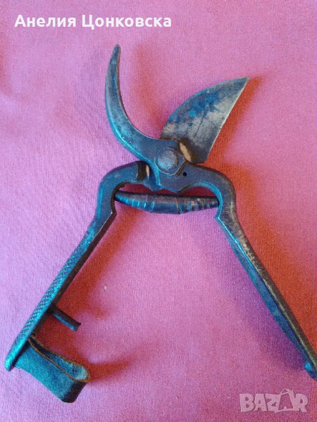 Стара автентична лозарска ножица, снимка 1