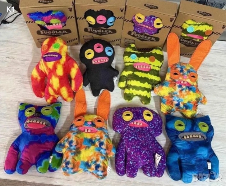 Fuggler плюшена играчка/Фъглер/Fuggler ugly monster 25см Фуглер, снимка 1