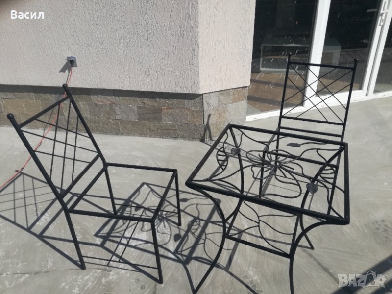 Столове от ковано желязо, снимка 1
