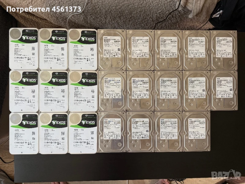 3,5 SATA хард дискове Seagate 16TB, снимка 1