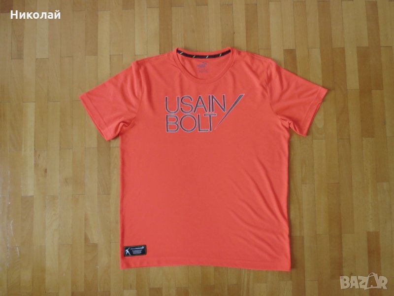 Puma Usain Bolt Graphic Training t shirt, снимка 1