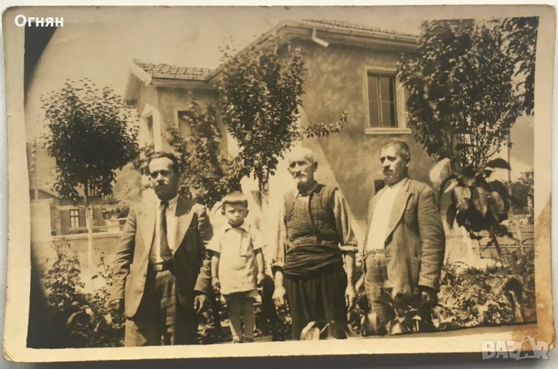 Стара снимка селска къща, снимка 1