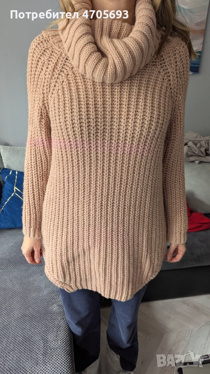 Дамски пуловер с 30% вълна. Не е носен, снимка 1