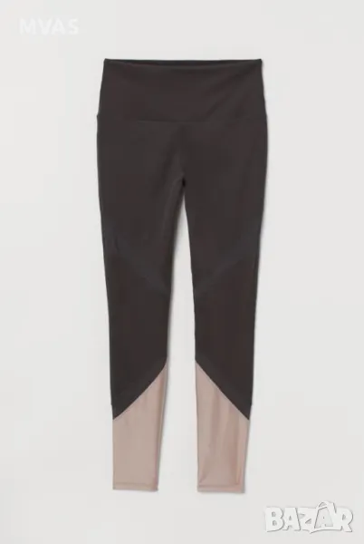 -55% Оформящ дълъг спортен клин на H&M S размер тъмносив розова пудра, снимка 1