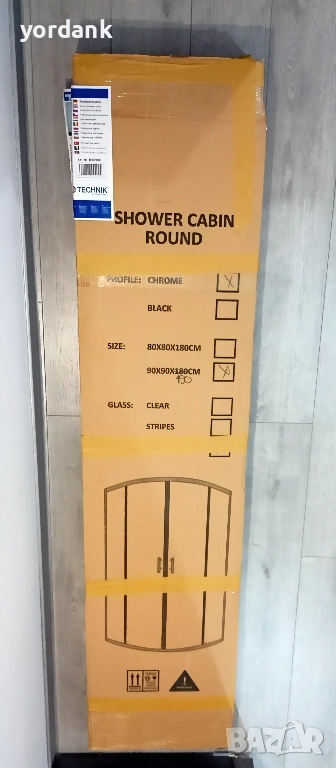 Овална душ кабина Sanotechnik M9090C, снимка 1