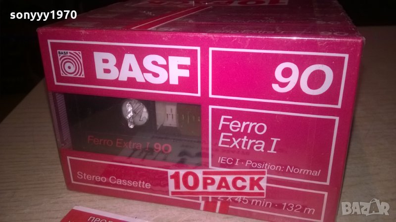 1бр за 75лв-продадени!!!ПОРЪЧАНИ-BASF FERRO EXTRA I 90-АУДИО КАСЕТИ-ВНОС ФРАНЦИЯ, снимка 1