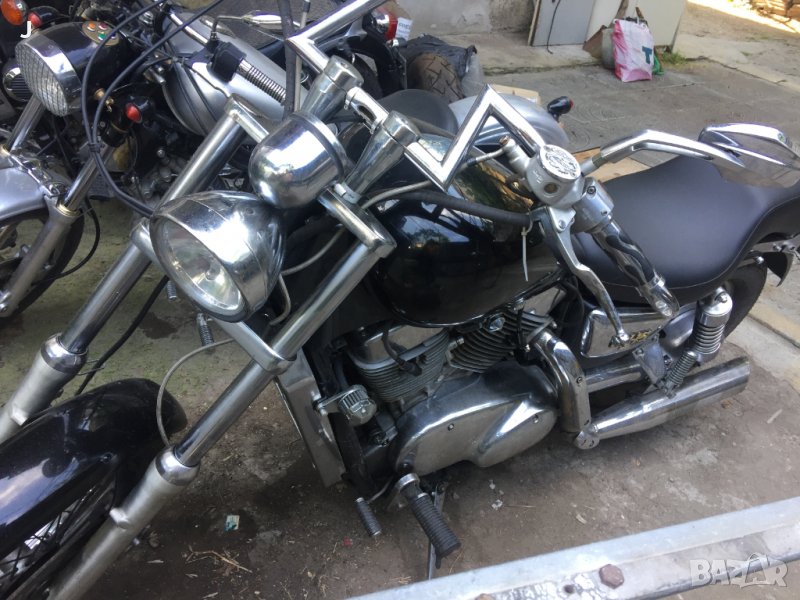 Kawasaki VN 1500 VN 750 мото аксесуари части дисаги хром, снимка 1