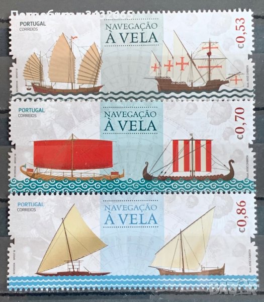 1951. Португалия 2018 = “ Транспорт. Ветроходни кораби ”, **, MNH, снимка 1