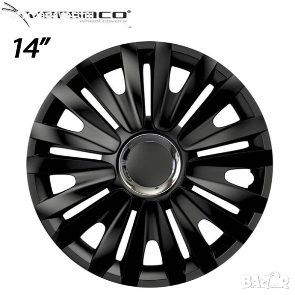 Versaco Slovakia Тасове за джанти 14'' Versaco Royal RC Black Черни, снимка 1