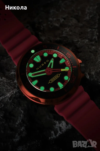 Nubeo VENTANA Dark Magma Automatic – Limited Edition – перфектно състояние, неносен, снимка 1