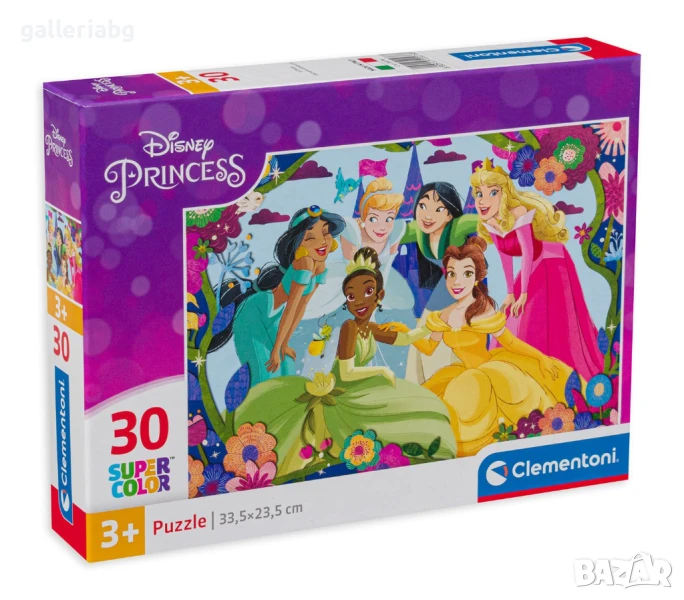 🧩 Пъзел Disney Princess / Дисни Принцеси – Clementoni, 30 части, снимка 1