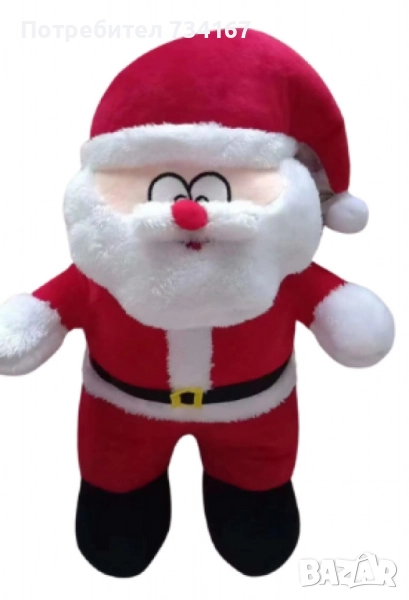 Плюшена играчка Дядо Коледа – 35 см, снимка 1